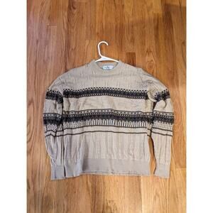 Aspiration Wool Pattern Sweater